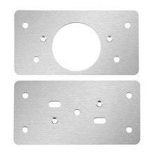 1/4/10Pcs Cabinet Hinge Service Panel Hinge Side Panel Service Kit With Mounting Screws For Securing Hinged Stainless Steel Door