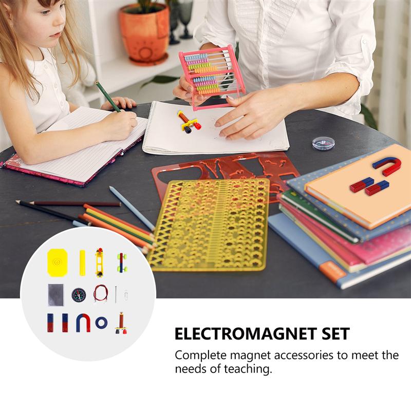 1 Set Van Magneet Kit Educatief Duurzaam Praktische Veilig Nuttig Magneet Aids Magneet Accessoires Voor Student Leraar