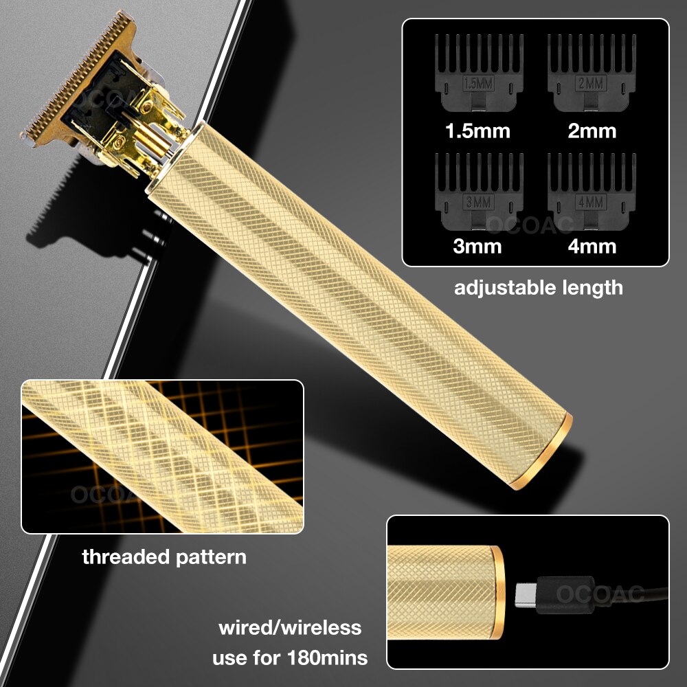 2/1pcs Hair Scissor Clipper Hairdressing Set Steel Titanium Barber Shop Electric Trimmer Men Hair Cutting Scissors