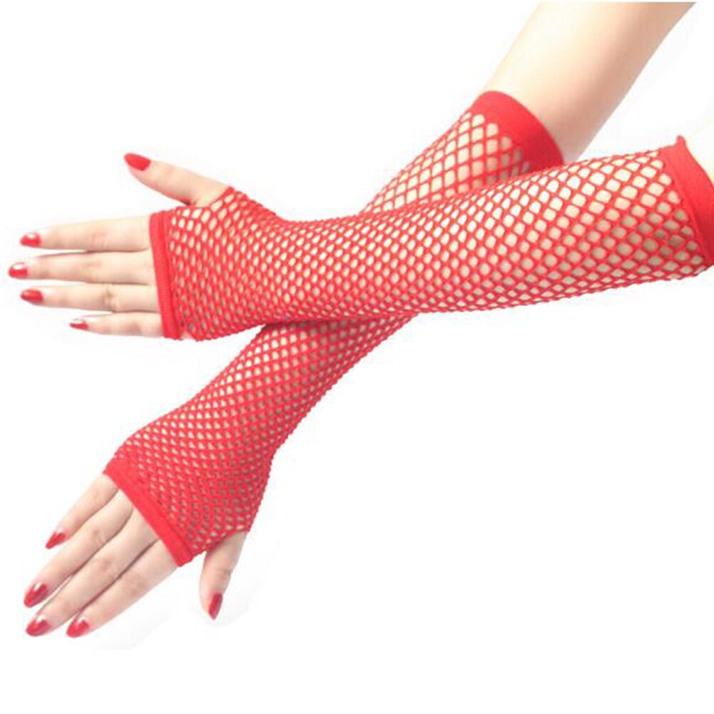 Bow Sleeves Gloves Short Paragraph Lace Clothing Accessories Net Yarn Gloves Dress Half Finger Arm Sleeves Fingerless Gloves: 1