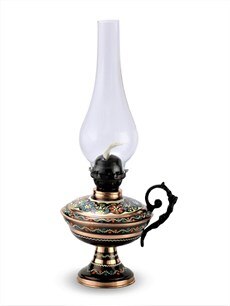 Miray Rose Flower Flip Copper Gas Lamp