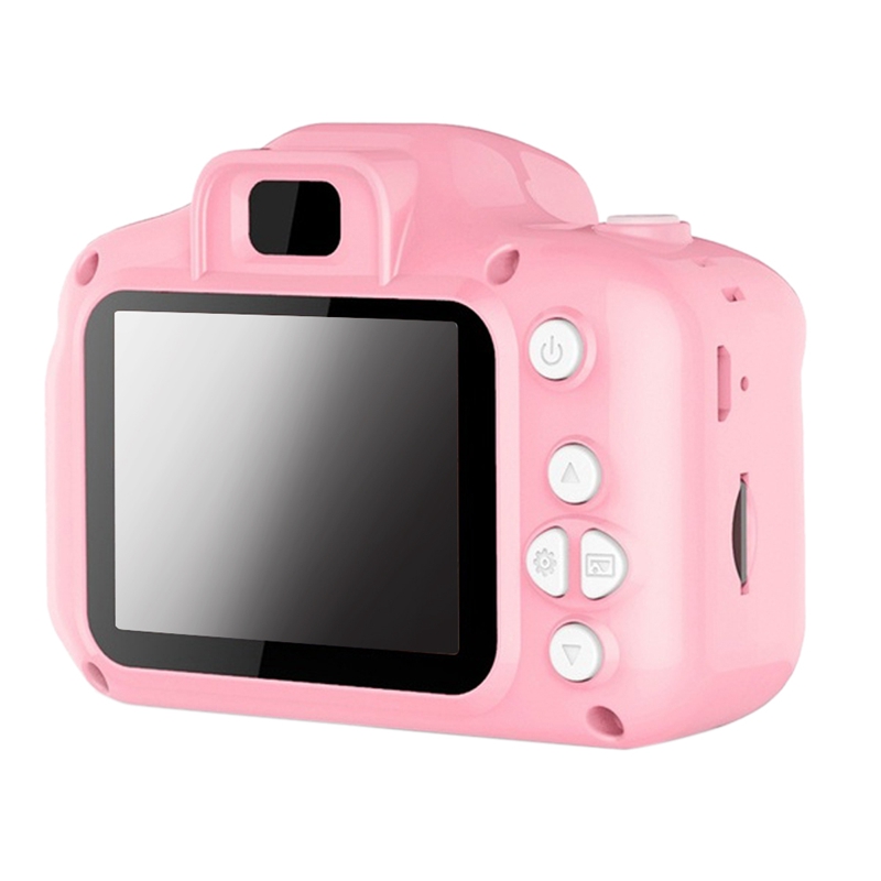 Mini appareil photo numérique couleur Dc500 au détail pour enfants enfants bébé mignon caméscope vidéo enfant enregistreur à came caméscopes numériques: Pink