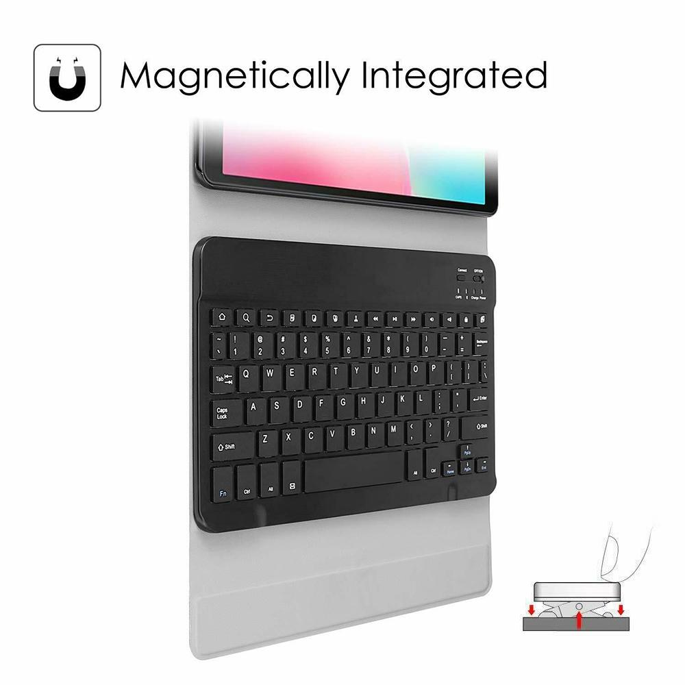 Draadloze Bluetooth Keyboard Case Cover Voor Samsung Galaxy Tab Een 8.0 Inch S-Pen SM-T290 SM-T295 Tablet Pu leather Case