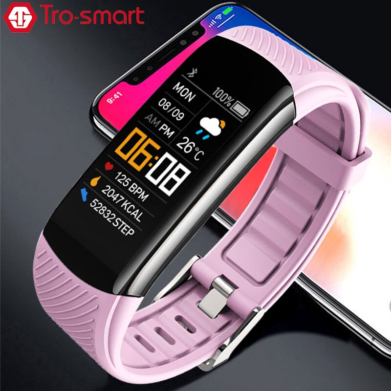 C5s digitale ur kvinder mænd sportsure elektronisk led dame armbåndsur til kvinder kvinde ur fitness armbåndsur timer