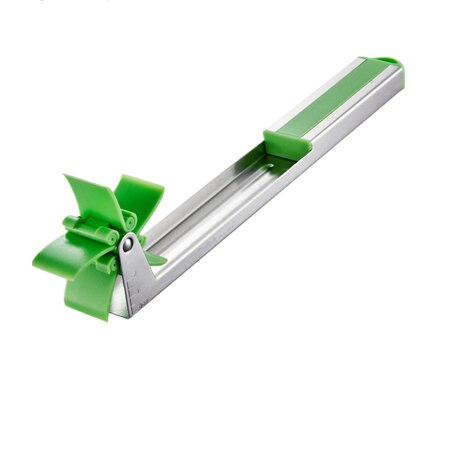 Watermeloen Windmolen Cutter Slicer Originele Auto Rvs Meloen Cuber Mes Fun Fruit Groente Salade Snel Cut Tool: Default Title