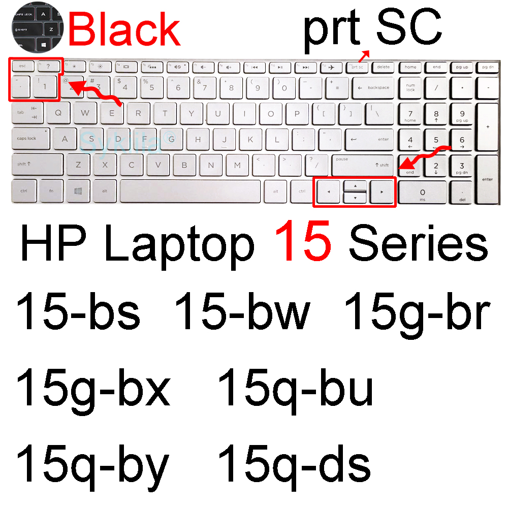 Funda de teclado para portátil HP 15 15t 15-fd 15-fc 15-ef 15-dw 15-dy 15g 15q 15s 15z, funda protectora de silicona esencial: Naranja