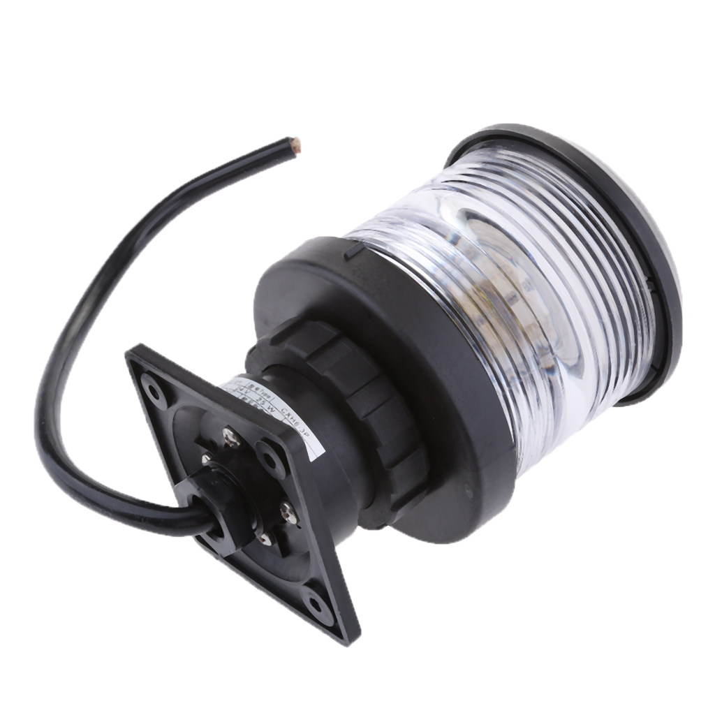 Marine All Round 360 Degree Navigation Light Amber for Chandlery/Boat/ Yacht