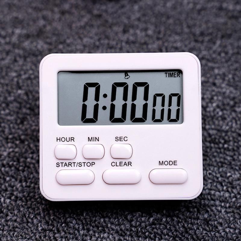 652F LCD Pantalla LCD Temporizador Temporizador Temporizador cocina digital Atanción 24 Horas Reloj Sleep For