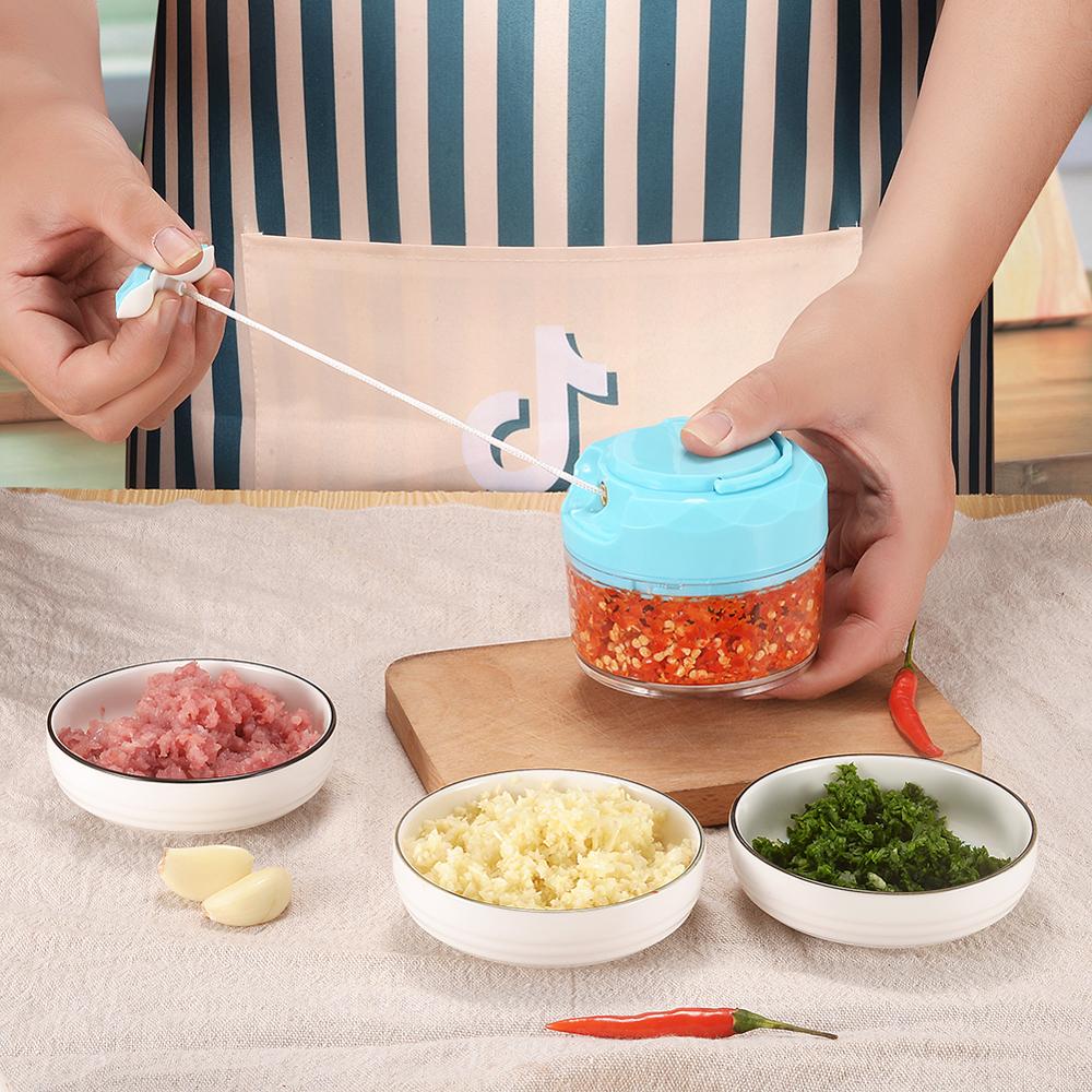 Mini pomme de terre carotte ail Cutter robot culinaire broyeur manuel hachoir à viande manuel fruits légumes hachoir trancheuse cuisine outil
