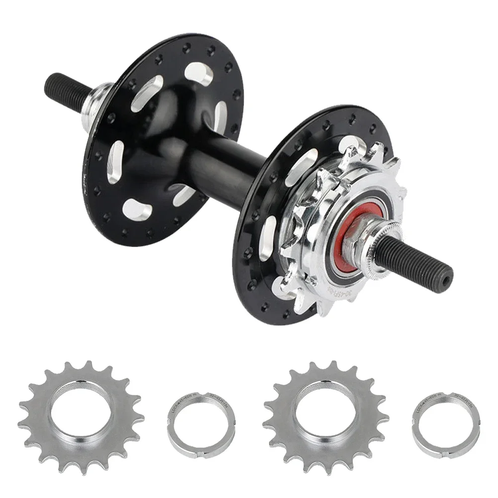 Piñón de rueda de bicicleta de piñón fijo 13t/14t/15t/16t/17t/18t con anillo de bloqueo, accesorios de ciclismo para buje de bicicleta de pista Fixie