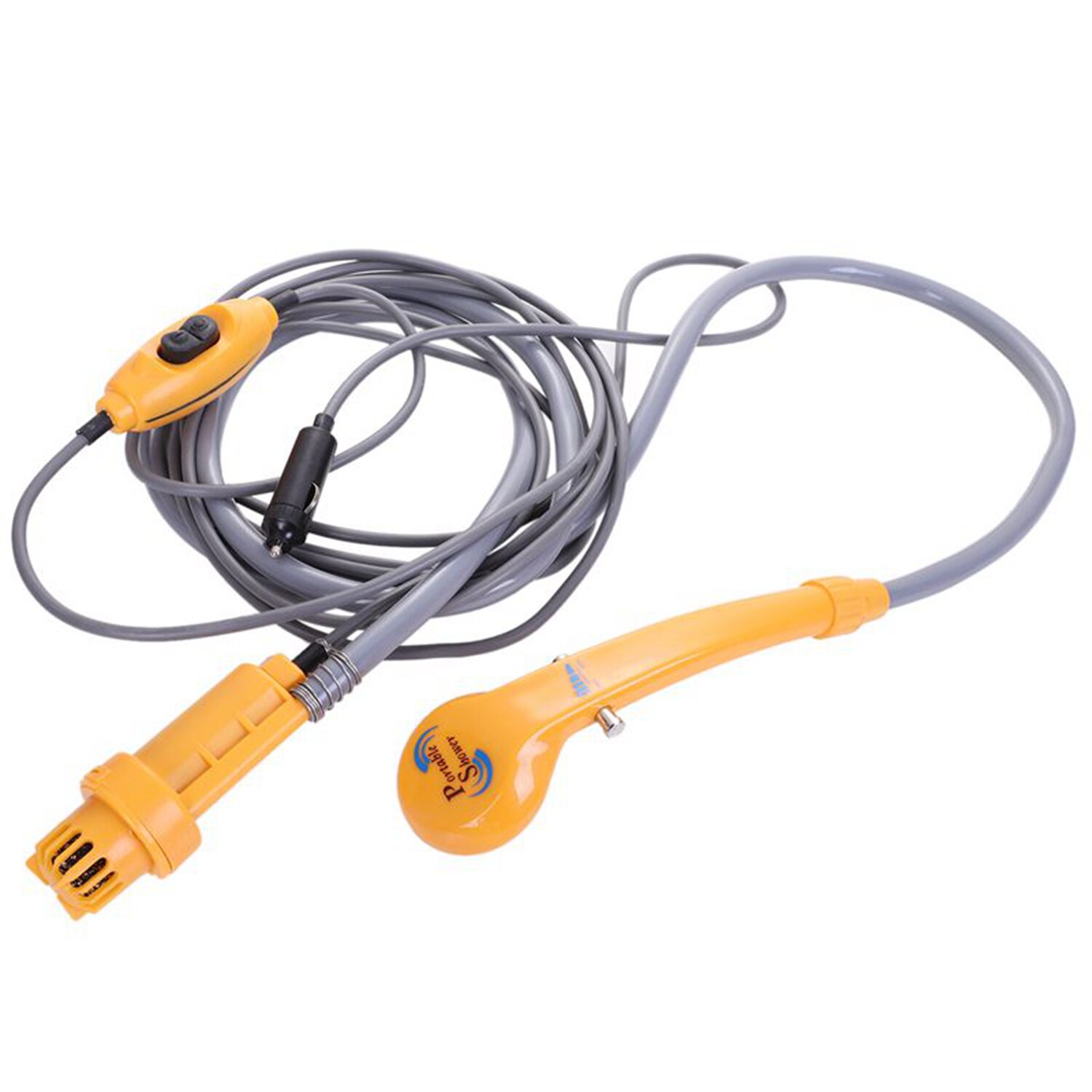 Car Washer DC 12V Battery Powered Handheld Portable Outdoor Camping Shower Portable Car Shower Set pump pressure Shower Head