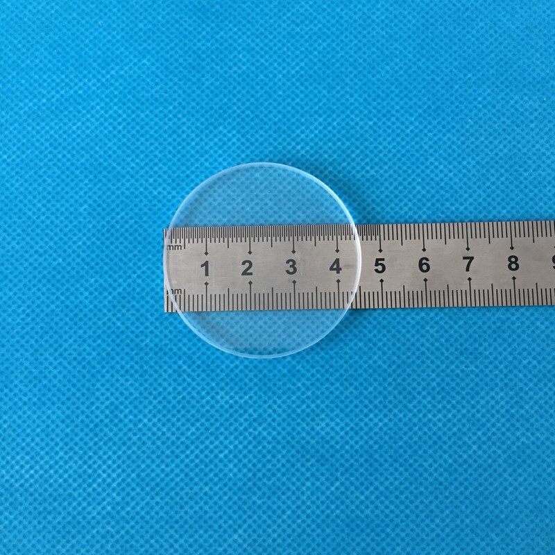 JGS2 45*3.0mm Fused Silica Window Quartz Glass Disk Polished Plates