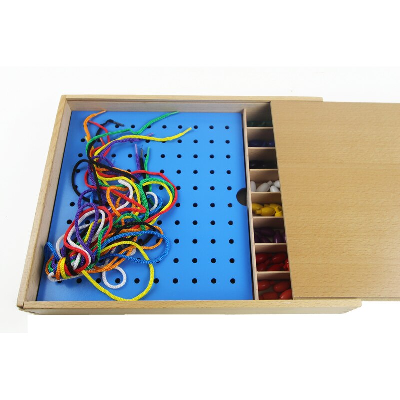 Baby Kids Toys Froebel Jun Gabe 2 Wood Beads Teaching Tool Learning Educational Preschool Training Brinquedo Juguets