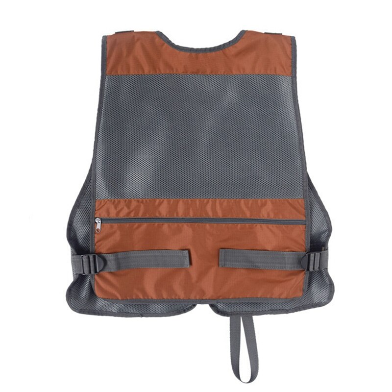 Adjustable Fly Fishing Vest Outdoor Trout Packs Mesh Fishing Vest Tackle Bag Jacket Clothes Photography Director&#39;s Vest