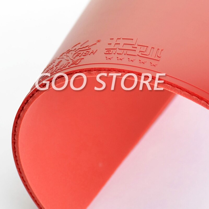 Double Fish QIJI Loop King Table Tennis Rubber Pips-In Sticky Quick Attack Loop Double Fish Ping Pong Sponge