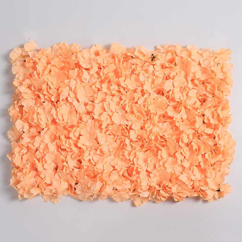 yumai 40*60 cm Roses Petal Artificial Flower Block Wedding Backdrop Wall Hanging Decoration Peony Head Tile Rose Flowers Panel: 21