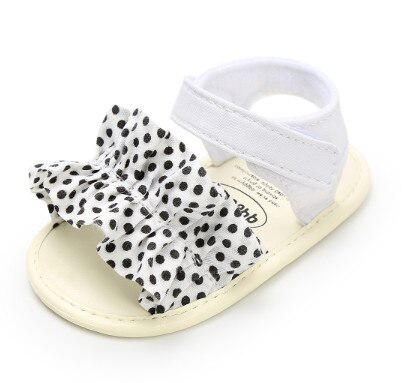 Pudcoco Zomer Kind Baby Meisje Strik Sandalen Lederen Sandalen Zomer Party Prinses Zachte Zool Flip-Flop Crib Schoenen 0-18M: A / 13-18 months