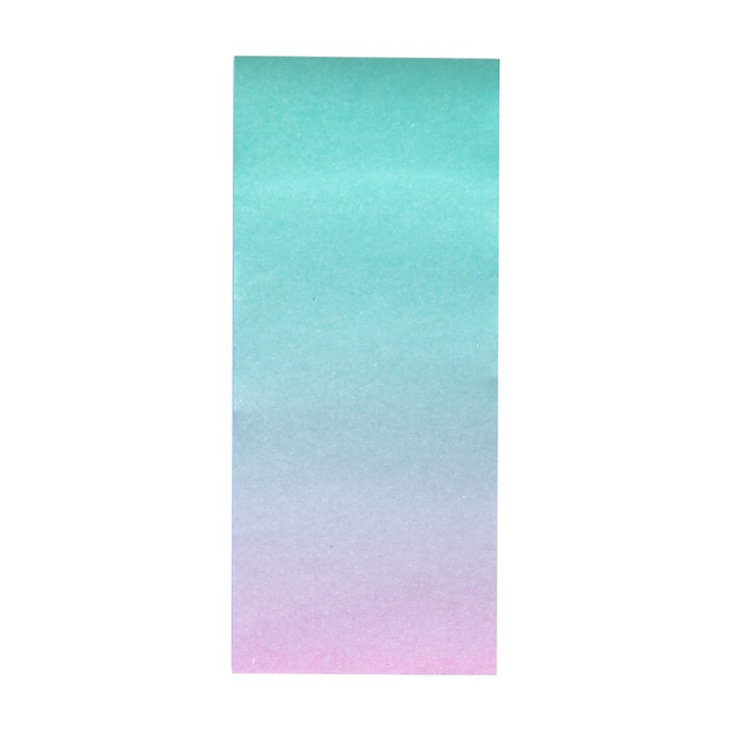 Gradient Color Sticky Notes Long Strip Notepaper Message Sticker Tearable Large Note Paper Office Student Stationery: Color No. 2