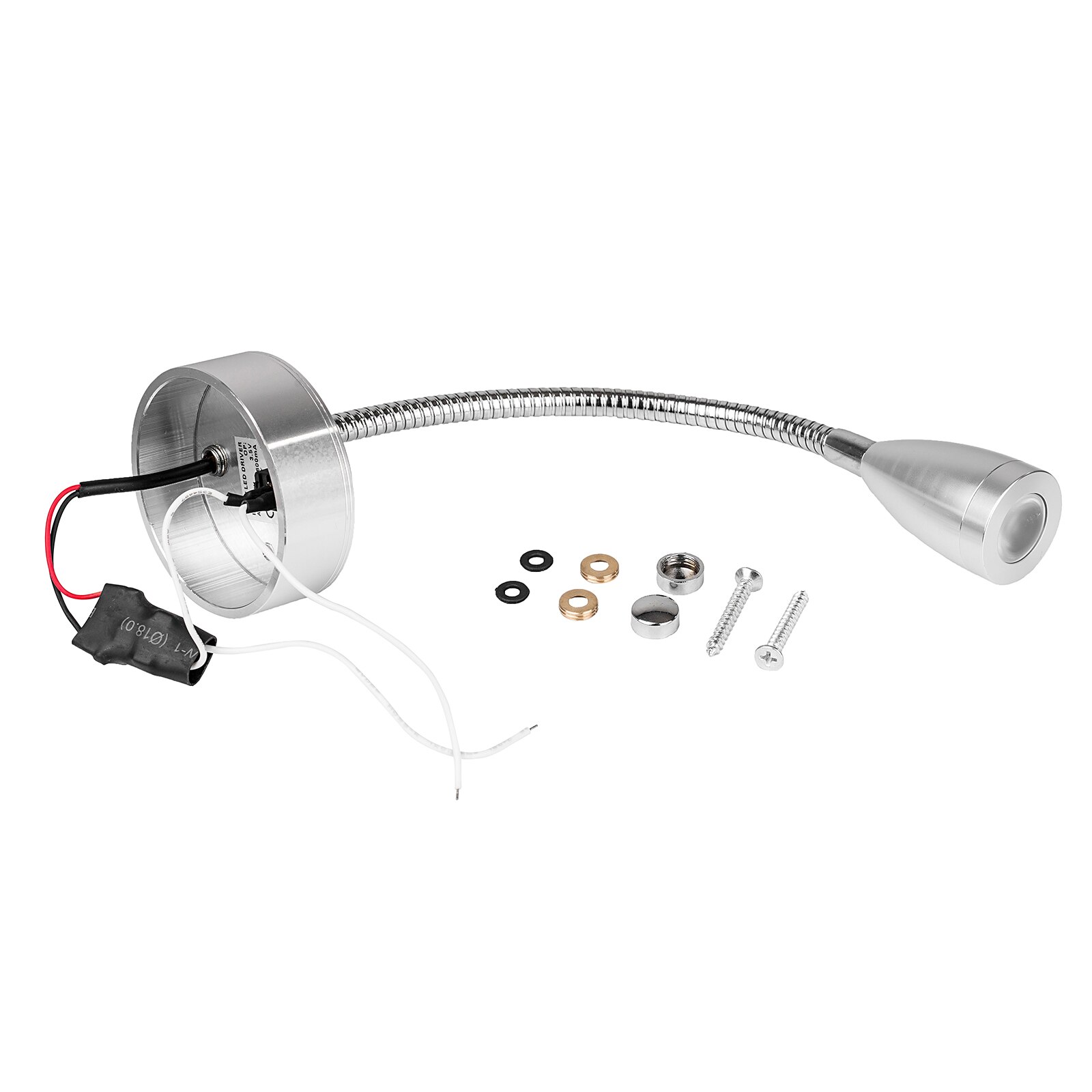 Indoor Lesen Licht 12V LED Spot Lesen Lampe Schalter Warmes Licht Für Camper Caravan Boot Wohnmobil