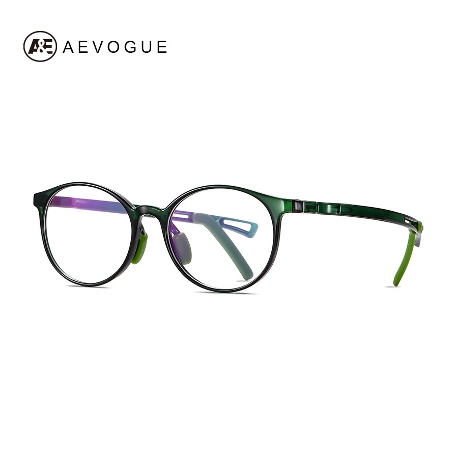 AEVOGUE Child Anti Radiation Optical Frame TR90 Blue Light Blocking Glasses Game Eyeglasses AE0917: NO.6