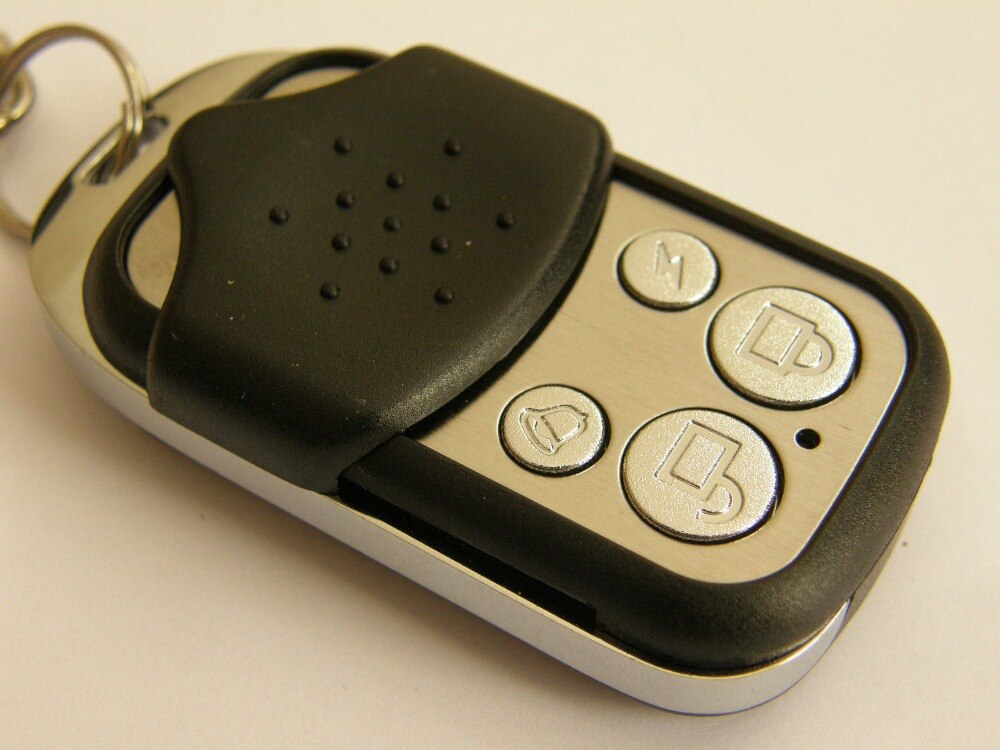 Automatisk grind fjärrkontroll kopia dea 433-1 433-2 433-4 gul knapp universal fjärrkontroll, sändare 433.92 mhz nyckelbricka