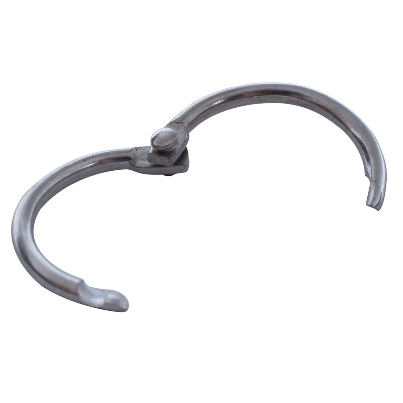 10 Hinged Rings Metal Binder Craft Split Hinge For Scrapbooking Photo Album Card 40X35mm