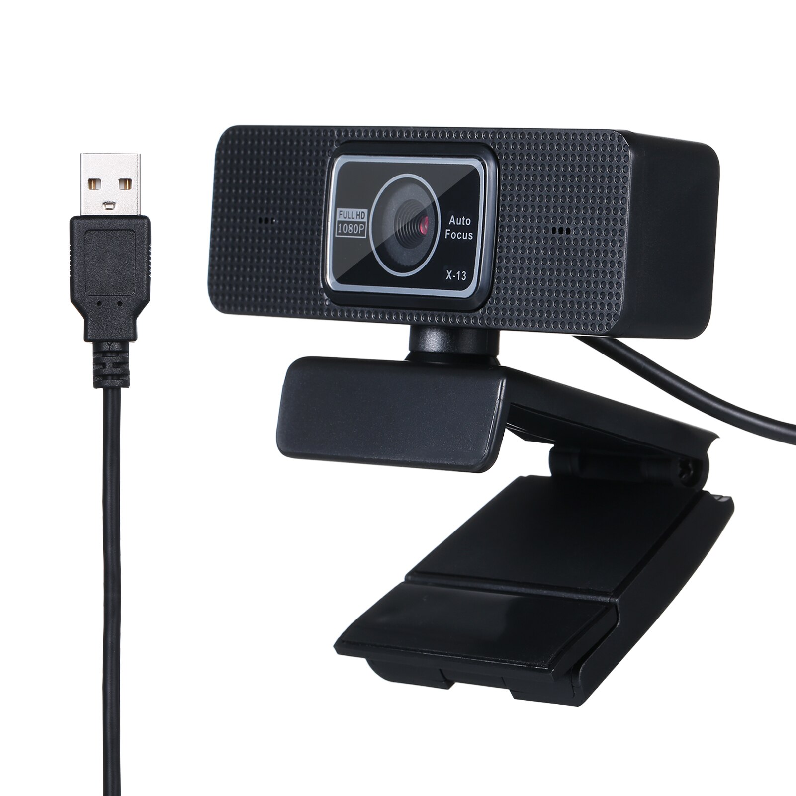 Webcam 1080P Auto Focus USB Web Camera with Built-in Noise Reduction Microphone Computer Webcam for PC Laptop Desktop Camera