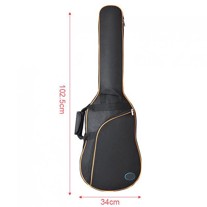 0.4 ''0.32'' sac de guitare électrique rembourré sac à dos étanche double étui réglable rembourrage pour effectuer des étui de guitare pour une utilisation en extérieur: 578