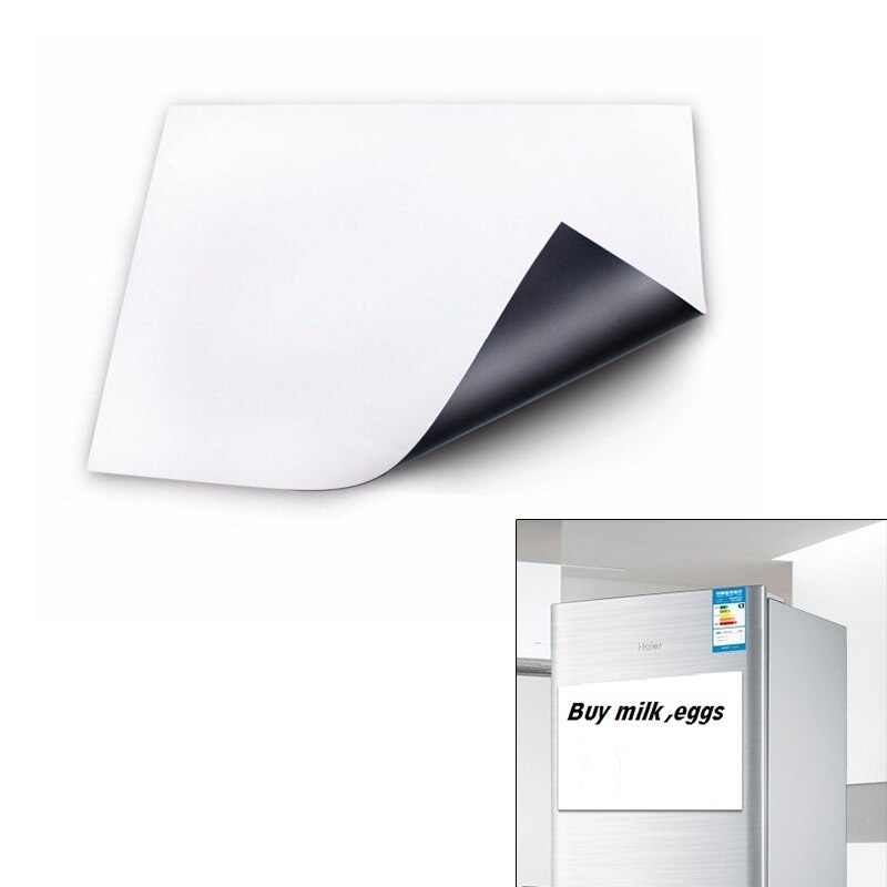 Flexibel magnetisch whiteboard maat  a3 koelkast keuken thuiskantoor herinnering magneet whiteboard whiteboards jaar: Default Title