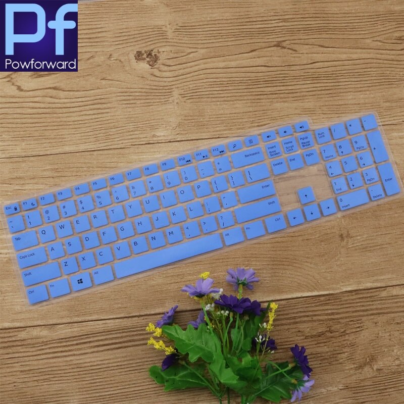 Silicone Keyboard Cover Skin Protector for Dell KM117 Wireless Keyboard Ultra Thin Silicone DELL KM 117 Keyboard Protective Skin