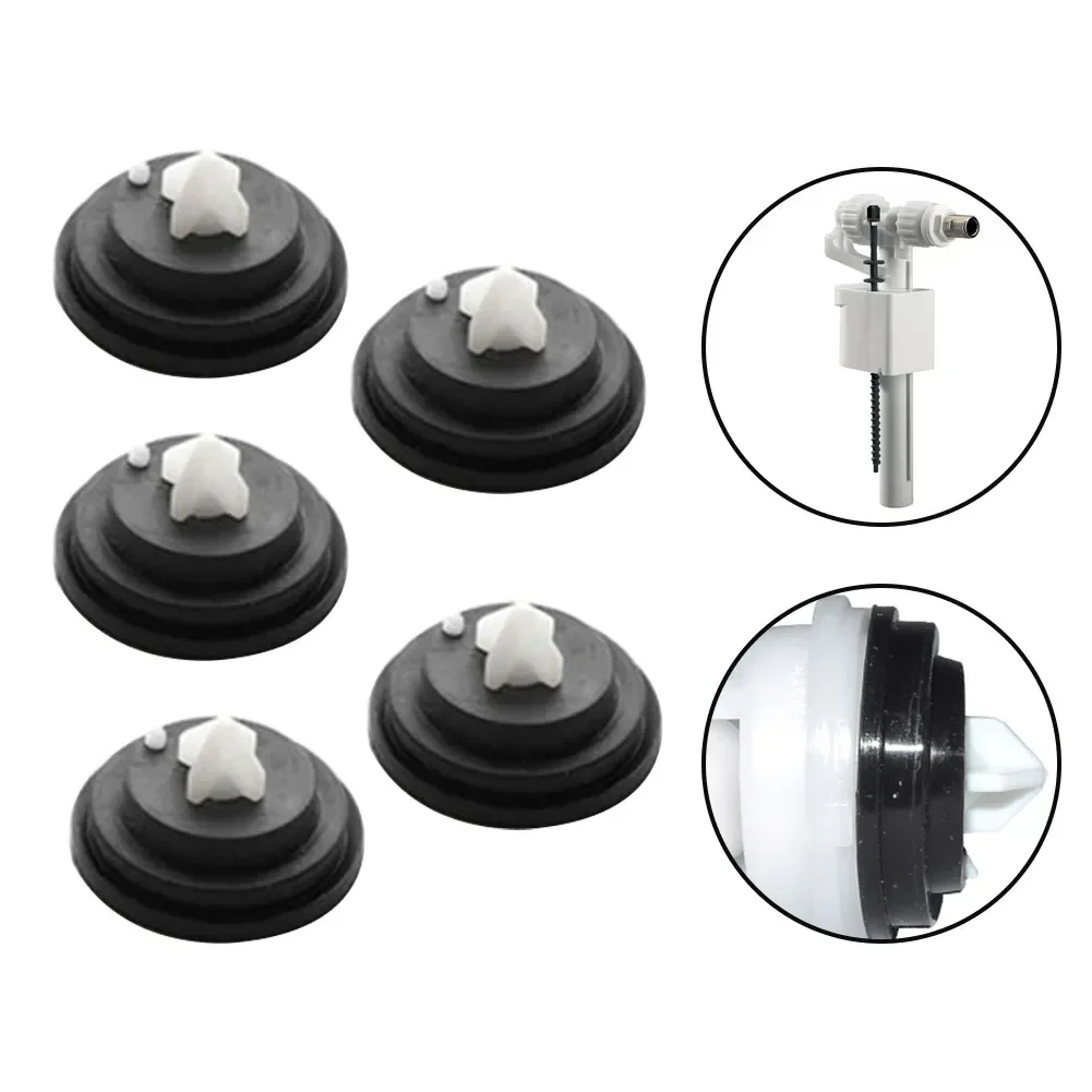 5PCS Voor Siamp Wc Vulklep Pakking Inlaat Vulklep Membraan Vlotter Voor Siamp Vulkleppen Kogelkraan Stortbak wasmachine