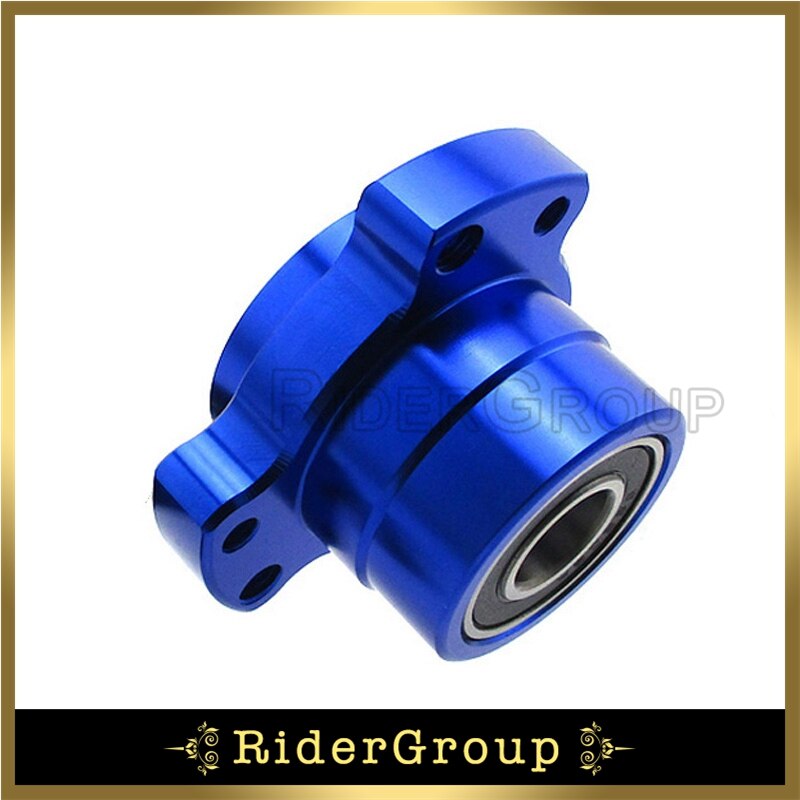 aluminium 5/8 "piasta przedniego koła łożyska z wysokiej prędkości dla Gokart koszyk minirower wózek trójkołowy części: niebieski