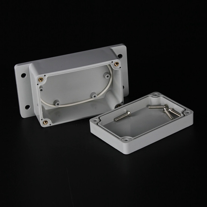 100x68x50mm ABS Plastic IP65 Waterproof Wire Junction Box Outdoor Electrical Case Connector Project Boxes Mounted Enclosure