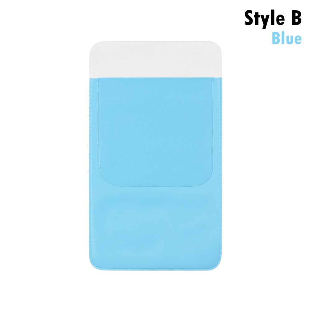 1Pc Kleurrijke Pvc Pocket Protector Lekvrije Pen Pouch Artsen Verpleegkundigen Zak Voor Pen Lekken Kantoor ziekenhuis Levert: Style B-blue