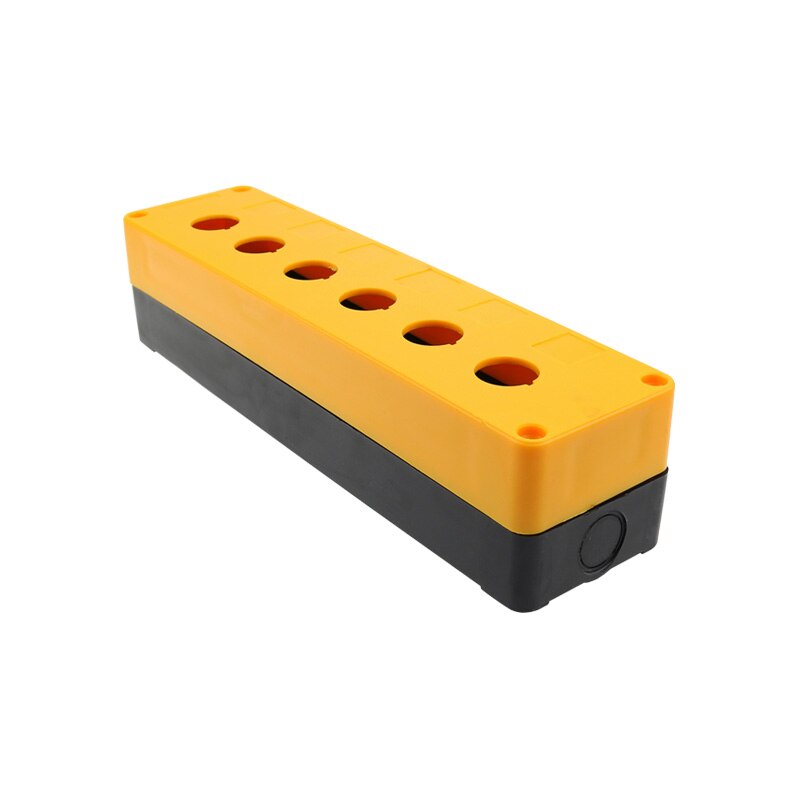 BX6 button box switch box six hole button switch control box indicator light box 22mm.