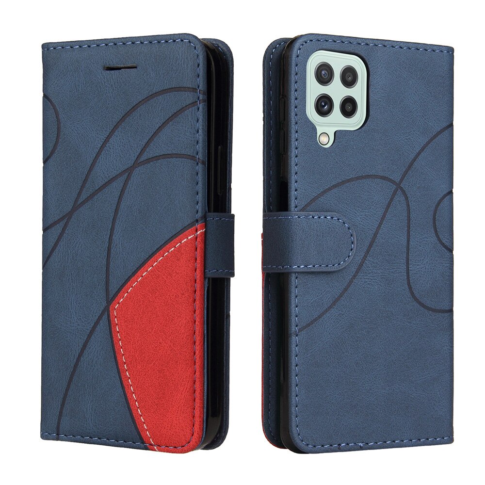 Samsung Galaxy A22 Geval Lederen Portemonnee Flip Cover Samsung Galaxy A22 5G Telefoon Case Voor Galaxy A22 4G luxe Flip Case