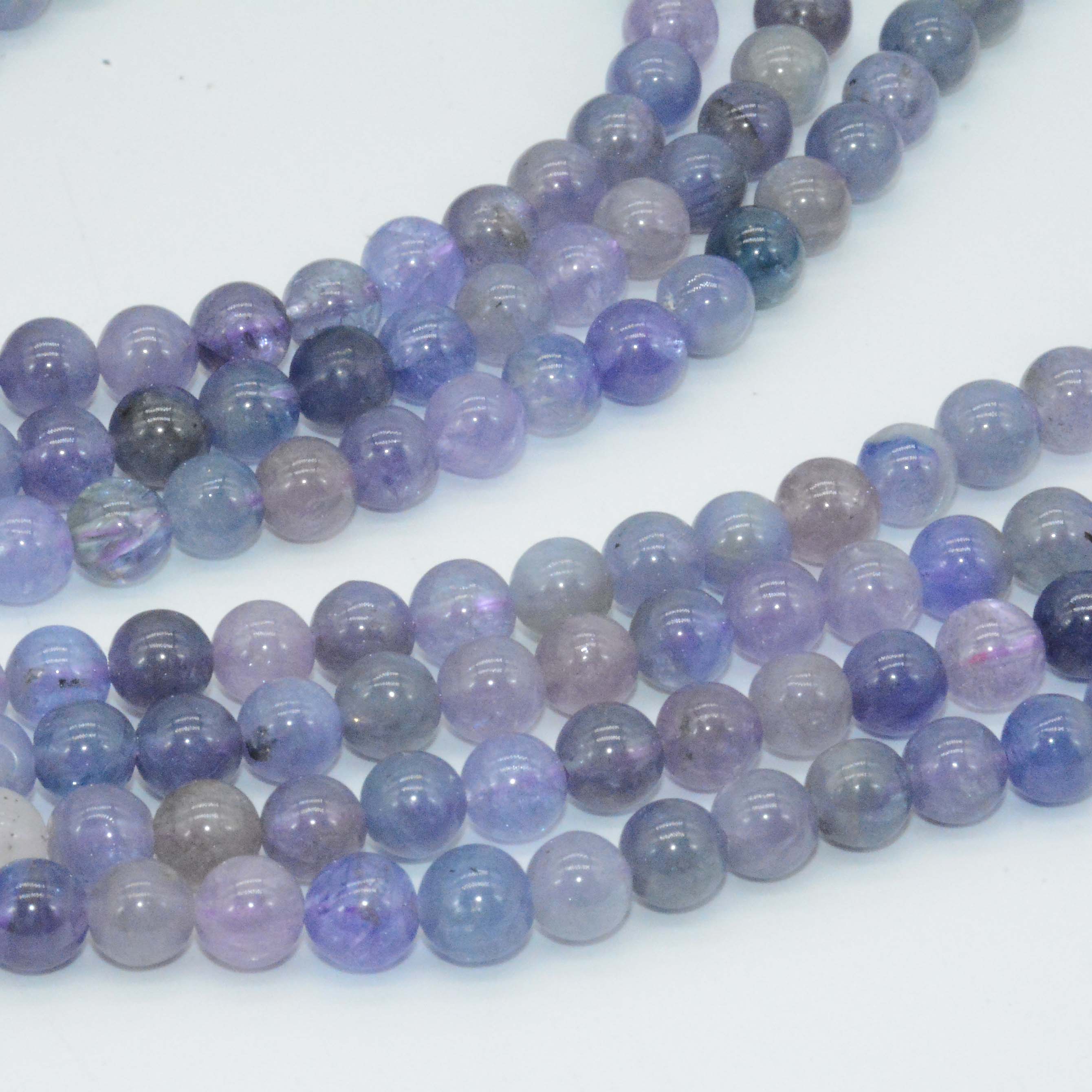 naturale Qualità Tanzanite Branelli Allentati Rotondi 6 millimetri