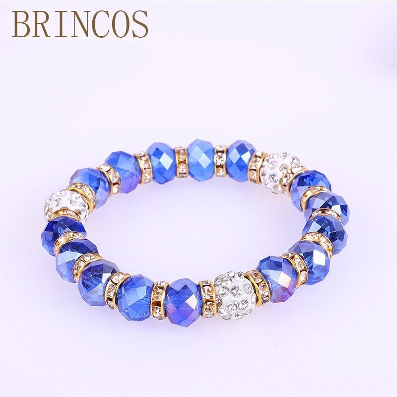 Handmade Crystal Bracelet Women&#39;s Jewelry with Punk Beads Bracelet Couple Bohemian Style Products ccc