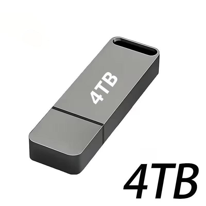 16TB Flash Drive USB3.2 High Speed Transfer Type C U Metal Flash SSD Portable Mini Flash Drive Memory Waterproof U Drive: Orange