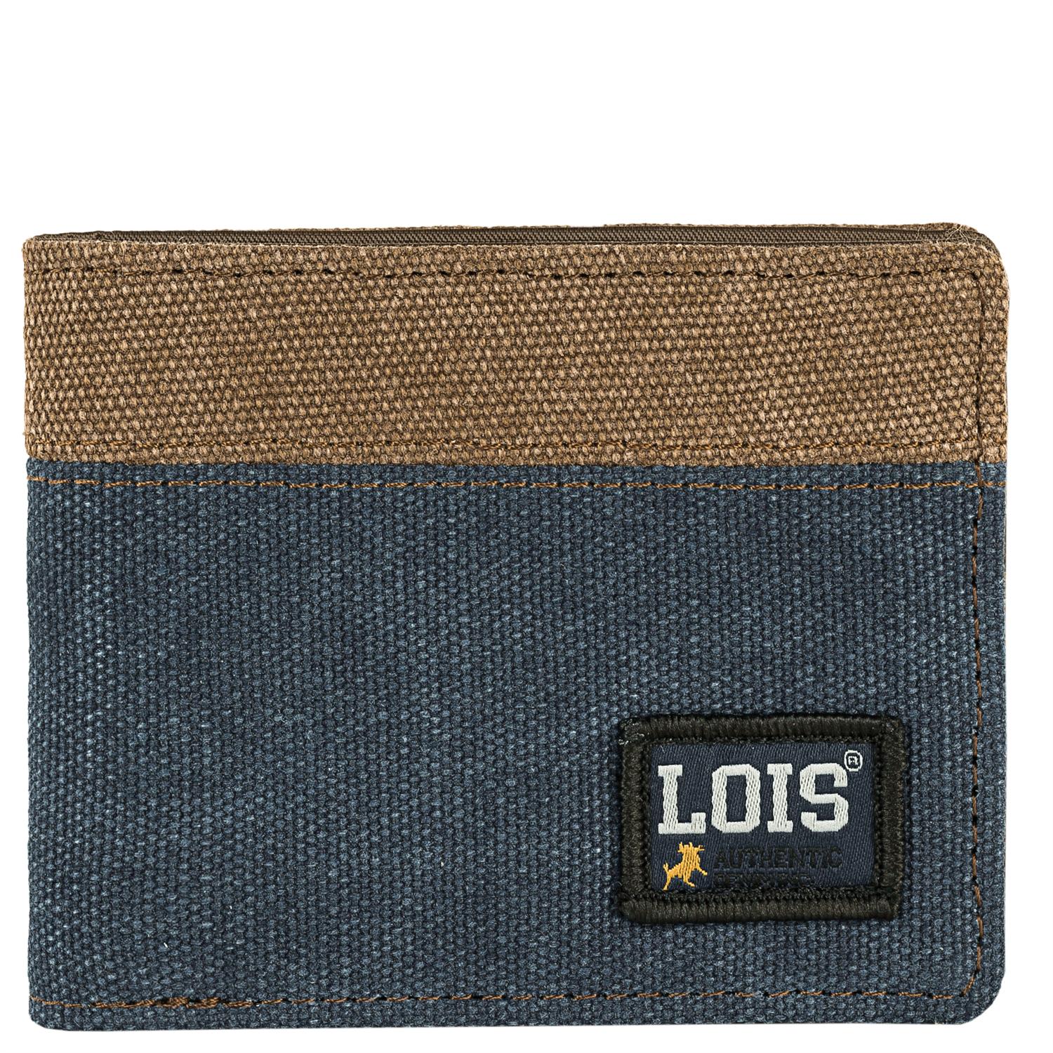 Cartera De Chico. Monedero Billetero Juvenil De Lona. Muchos Compartimentos. Caja Para . Estilo