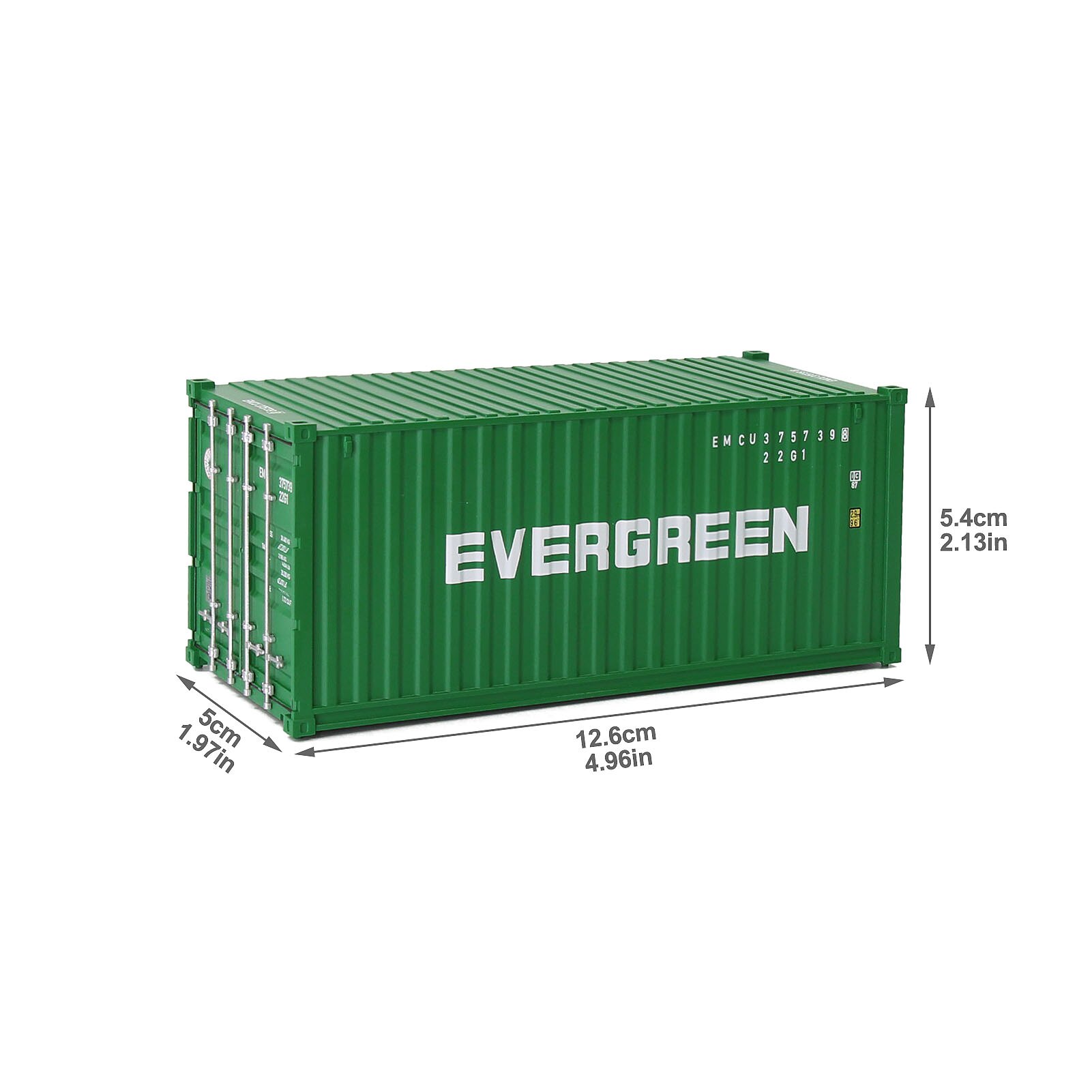 1pc O Scale 20ft Container Model Railway Accessories 1:48 20 Foot Container C8720