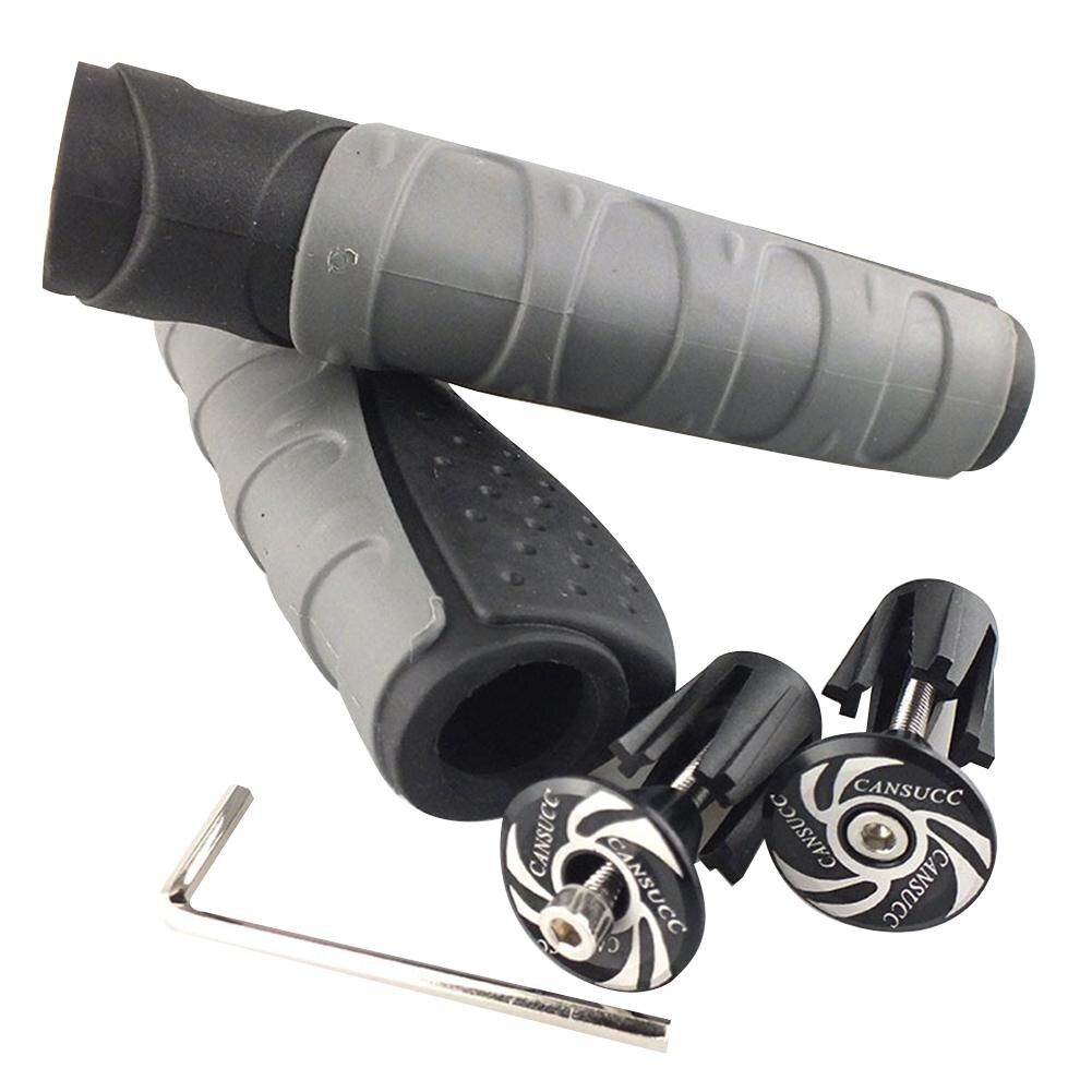 1 paar Mountainbike Reiten Fahrrad Ergonomische Griff Radfahren Grip Anti-rutsch Rennrad Fahrrad Griffe Lenker Weiche Gummi Abdeckung