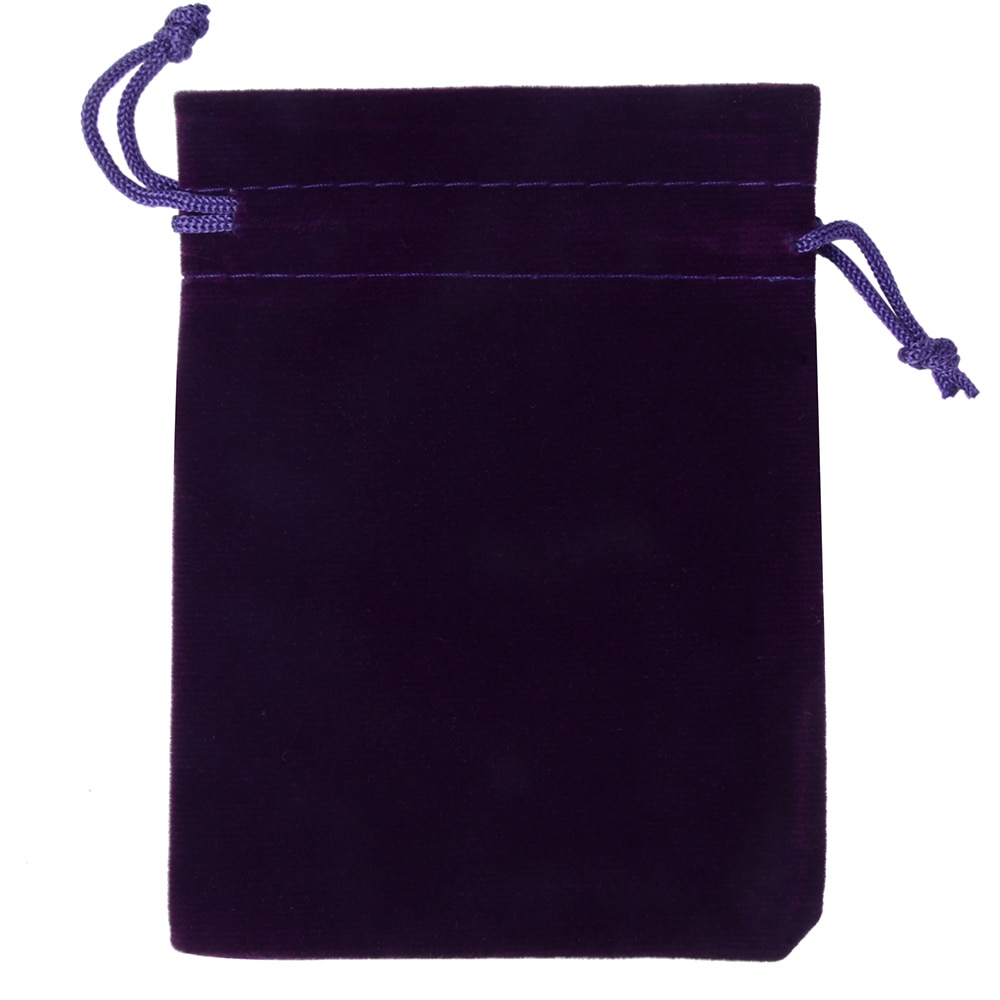 10 stks/partij 7x9 cm 9x12 cm Fluwelen Zakjes Sieraden Verpakking Display Trekkoord Verpakking Bags & zakjes: Overigen / Paars