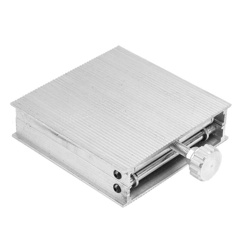 Aluminium Router Lift Tafel Houtbewerking Graveren Lab Lifting Stand (Zilver)