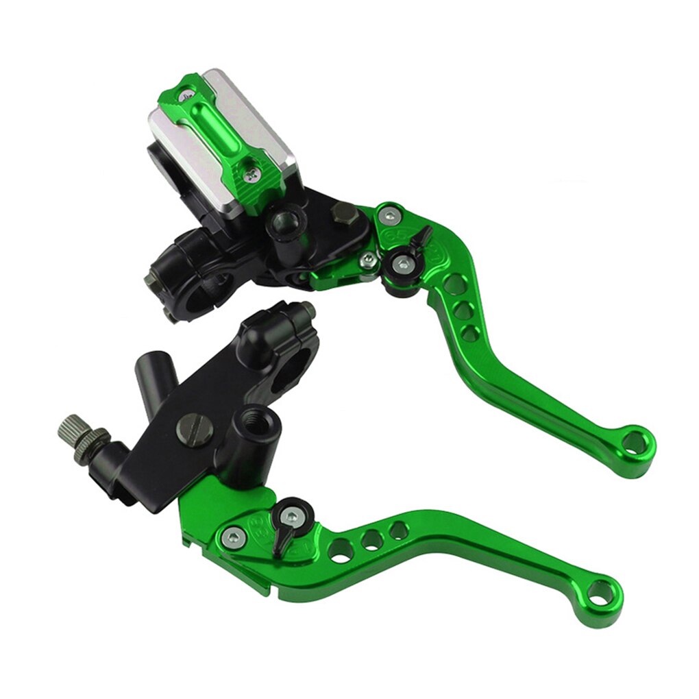 Motorcycle Brake Set Universal Alloy Front Brake Master Cylinder Cable Clutch with Adjustable Levers: NO.6