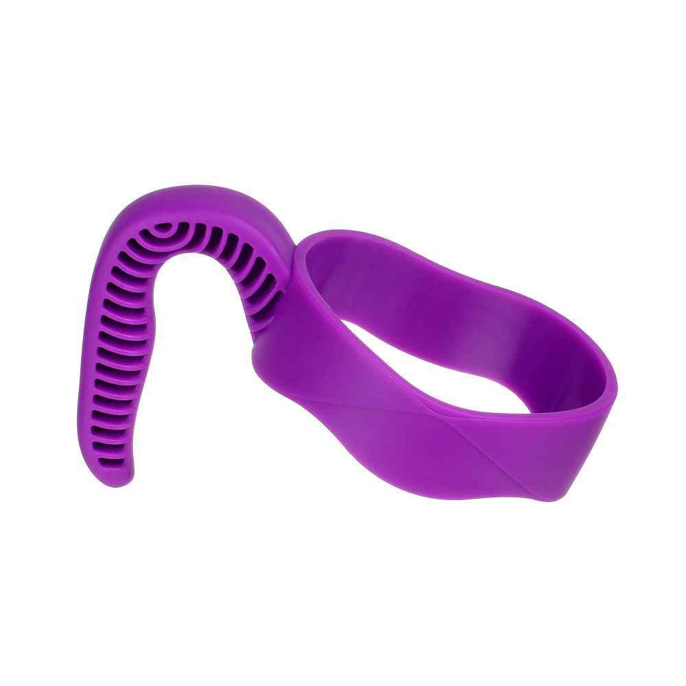 20/30oz Water Cup Hand Mug Holder Drinkware Cup Holder Plastic Handle Portable: Purple-20oz