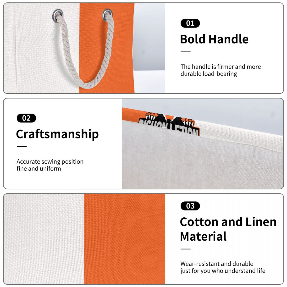 Maccabi Rishon LeZion Bc Rectangular Storage Box Basket - Fabric Storage Bin Organizing Toys, Nursery Basket, Clothing, Books