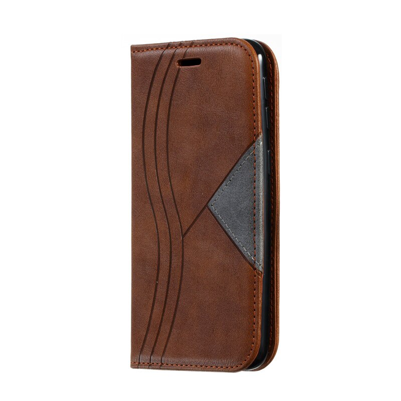 Retro läder magnetfodral för samsung galaxy  s20 flip plånboksfodral för samsung  s20 ultra  s 20 plus  s20 ultra  s20 plus telefonfodral: S20 plus / Brun