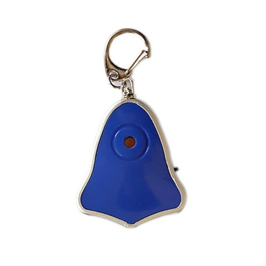 Détecteur de clé sifflet Anti-perte | , Anti-perte, bip clignotant, sac de clé pour enfant, localisateur de portefeuille, notification d'alarme pour animal de compagnie, directe: Bell Blue