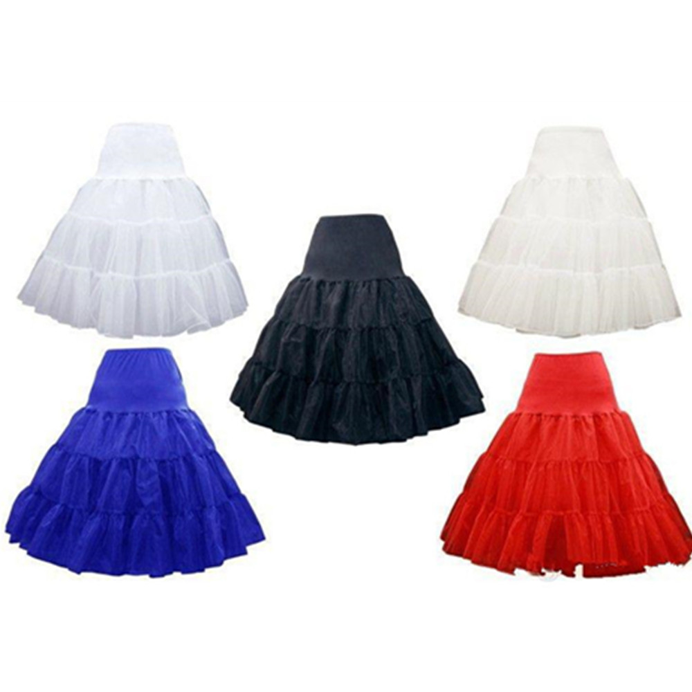 Beste Wedding Party Wit Kleurrijke Goedkope Korte Rode Petticoats Multicolor Petticoat Crinoline Onderrok Hoopless Slip